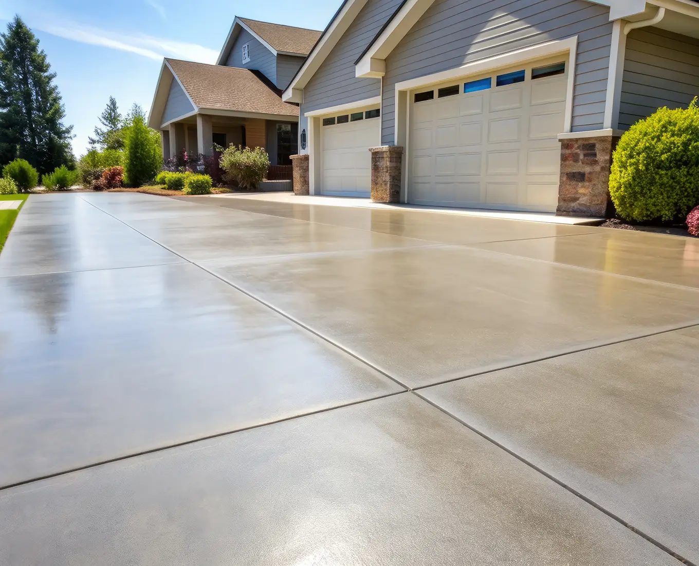 widening concrete driveway for space and convenience in canton ga