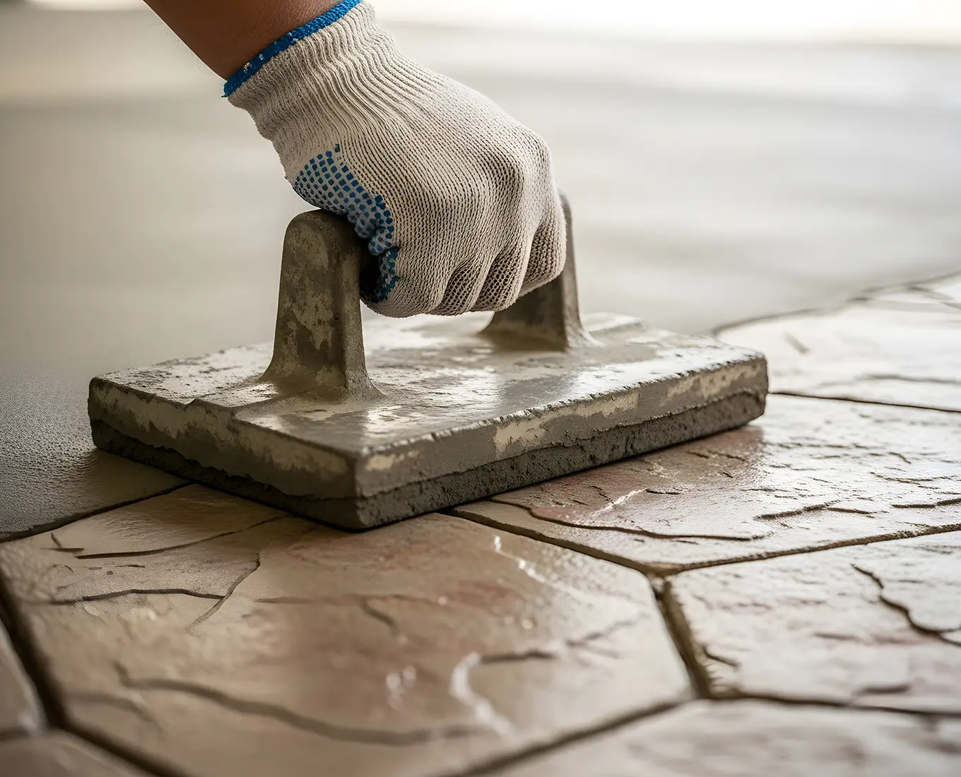 slip-resistant and decorative concrete finishes in canton ga