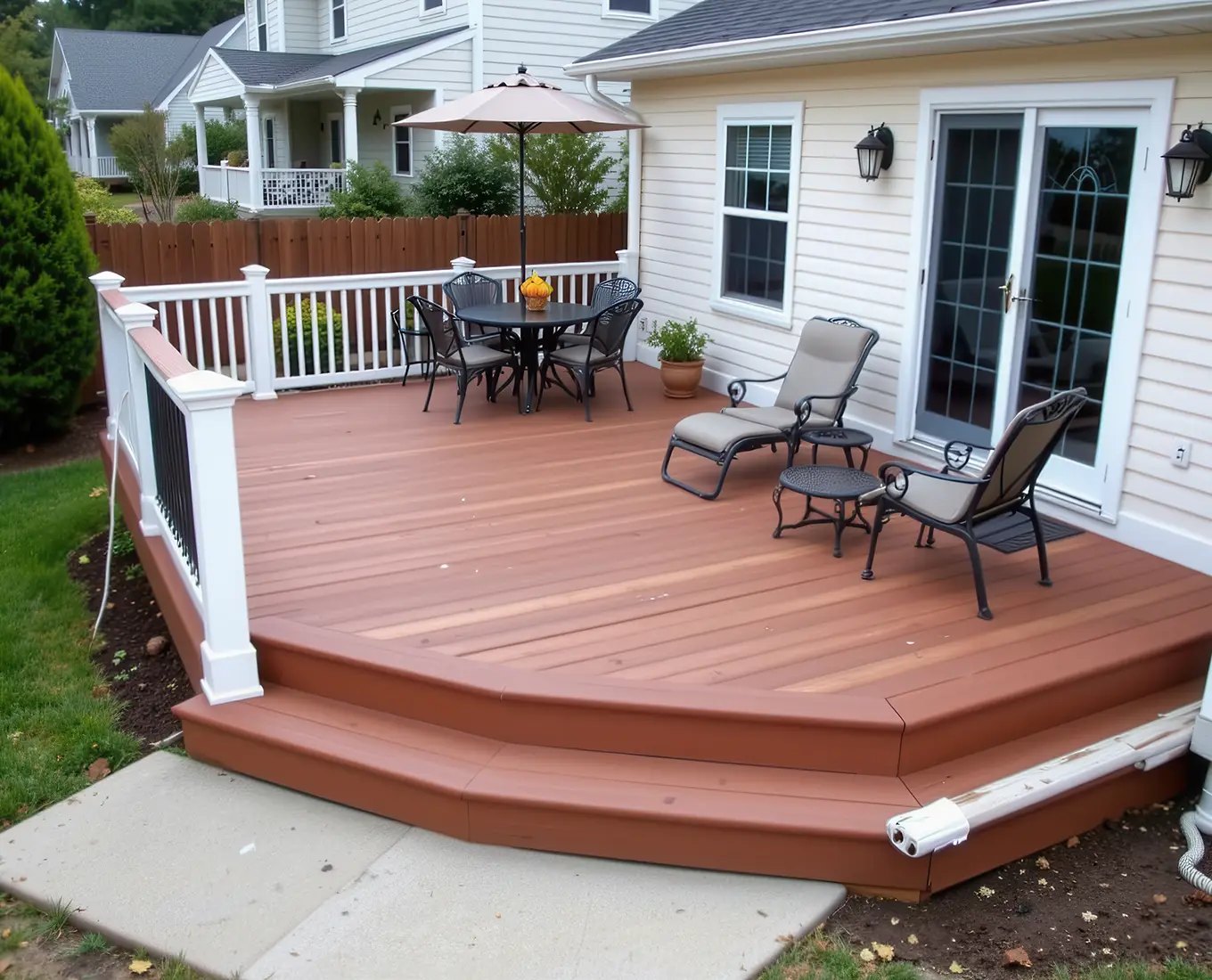 pvc deck construction service in canton ga