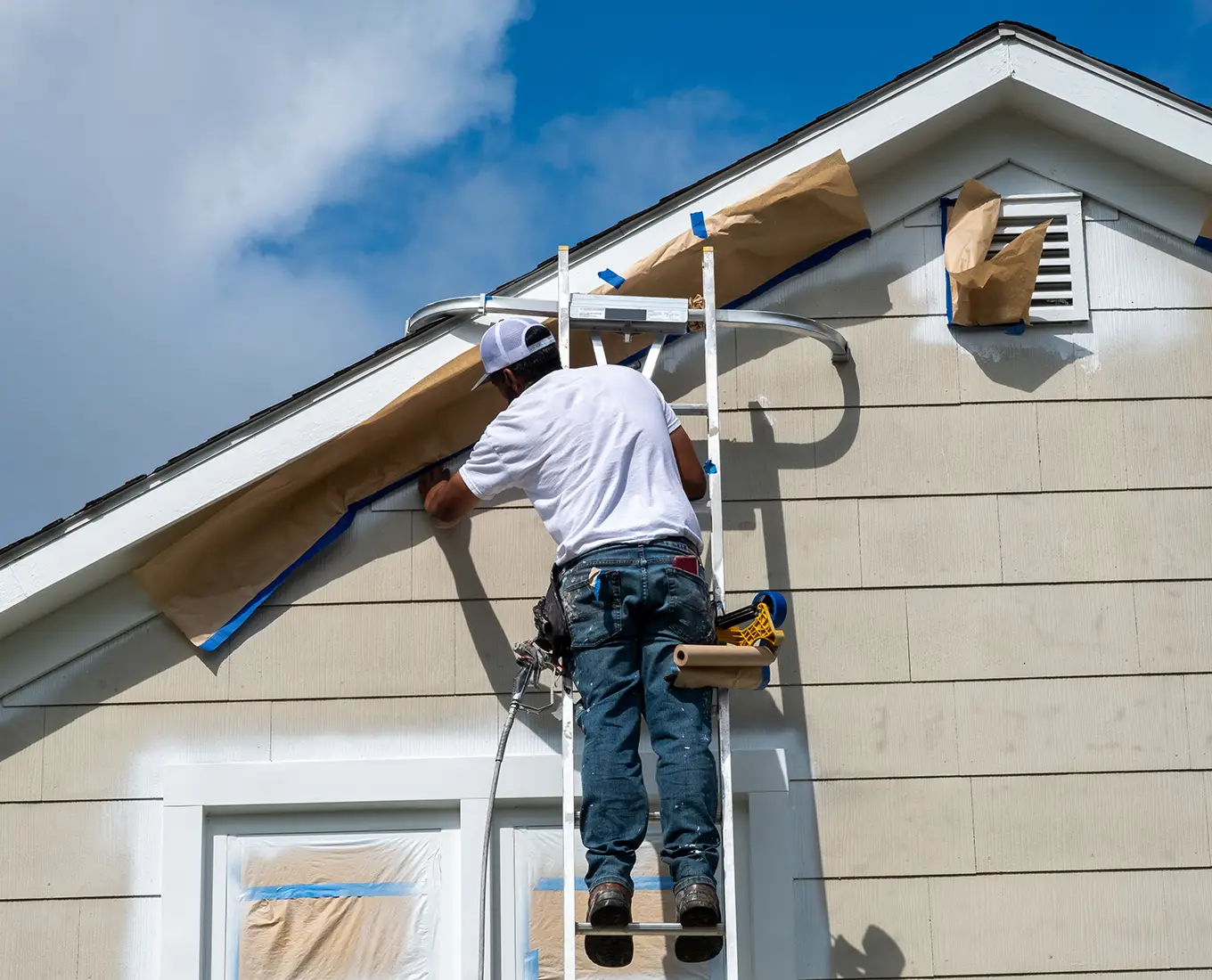 exterior house painting in canton ga