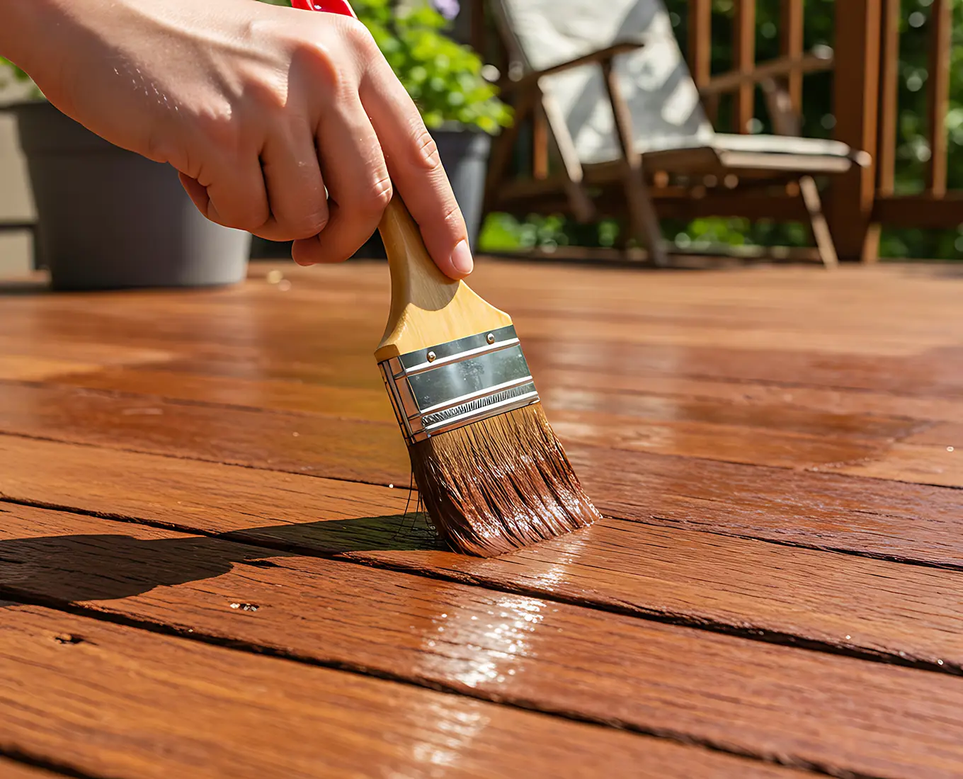 deck staining and exterior wood protection in canton ga