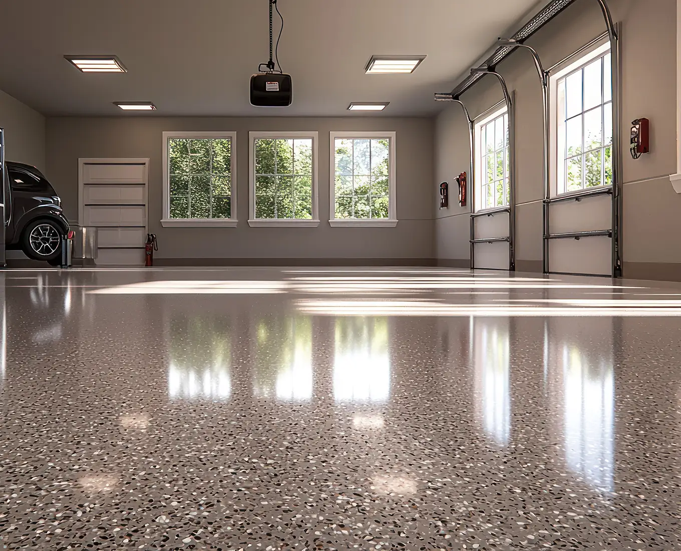 garage epoxy flooring in canton ga