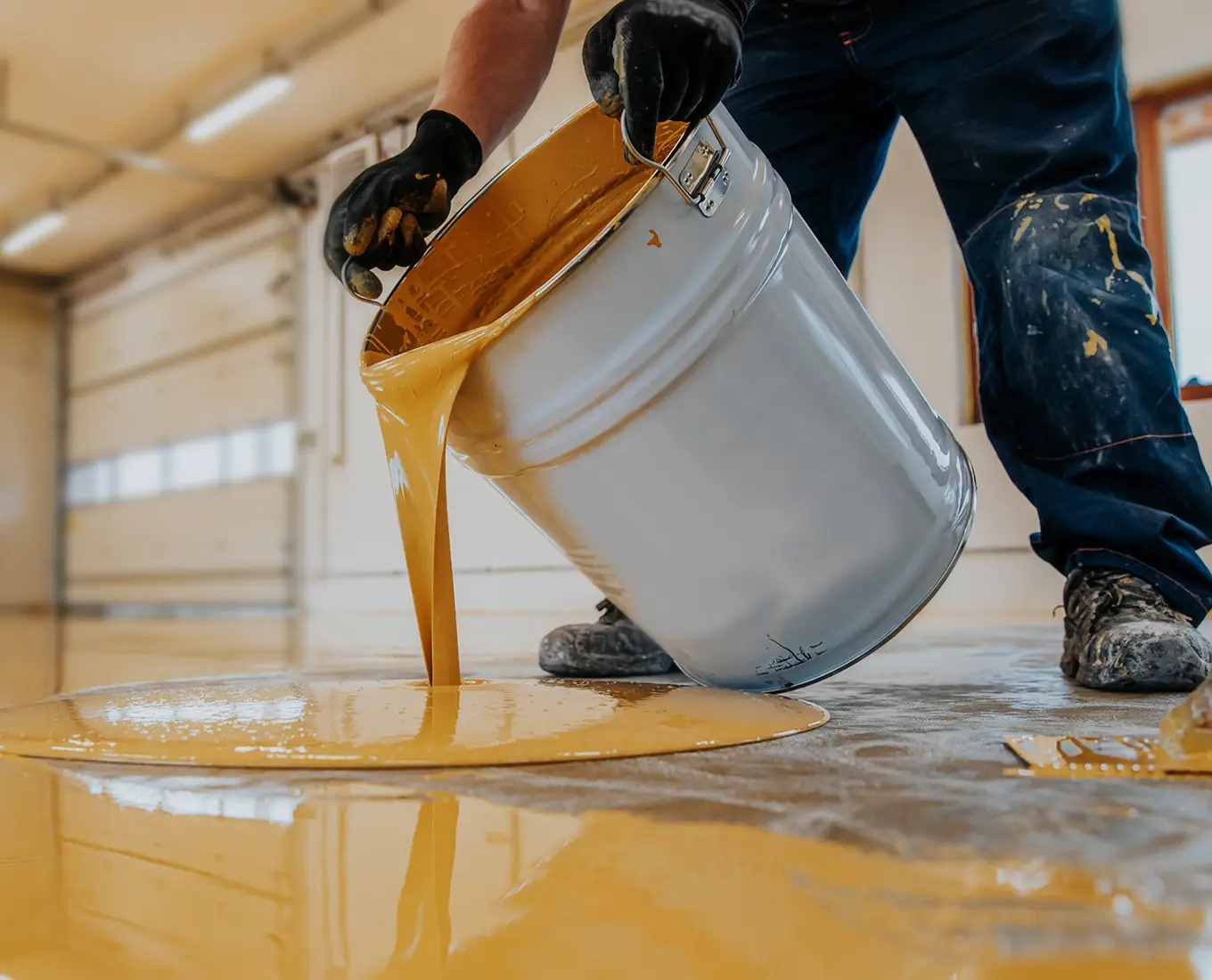 epoxy flooring installation for homes and businesses in canton ga
