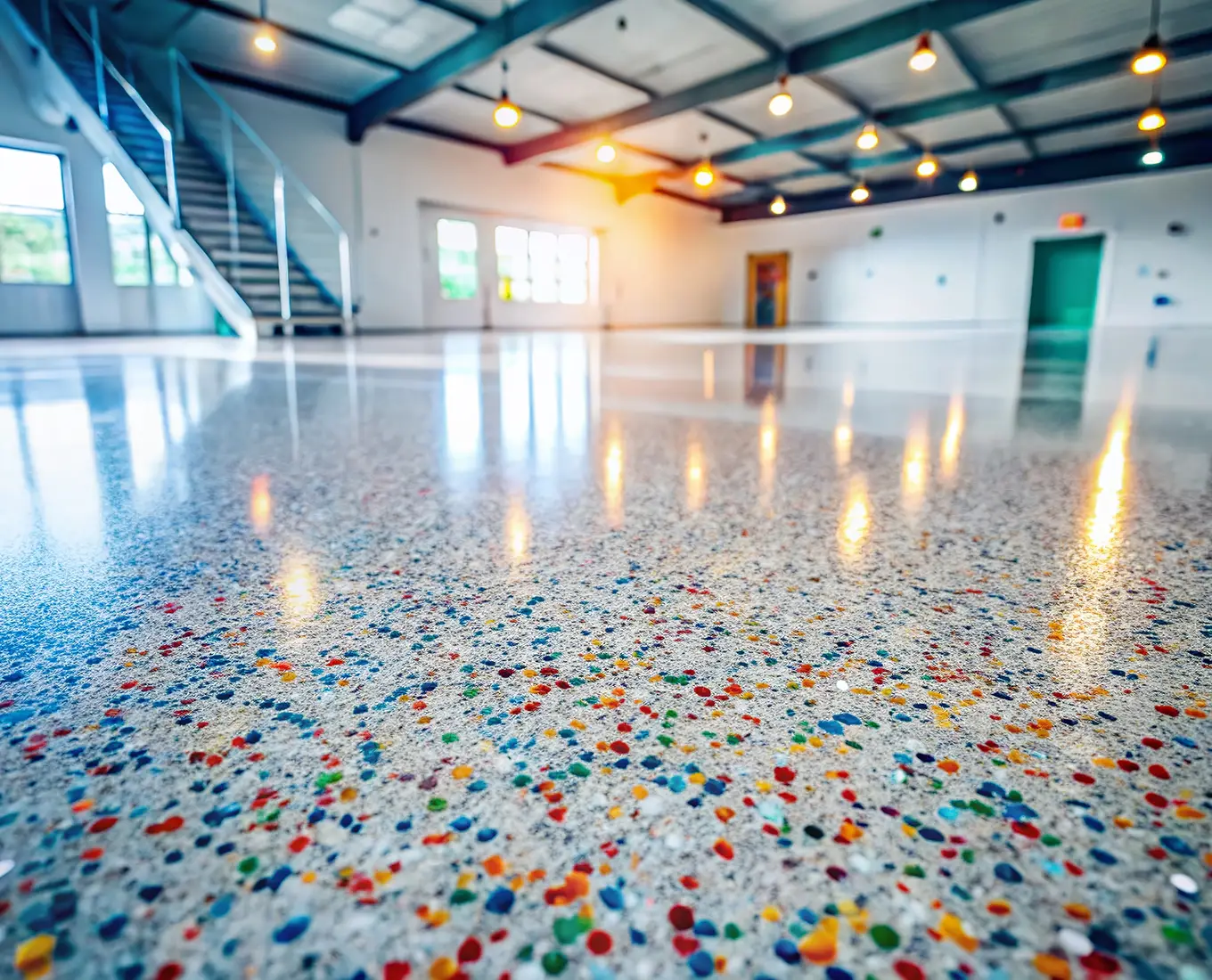 decorative epoxy garage floors in canton ga