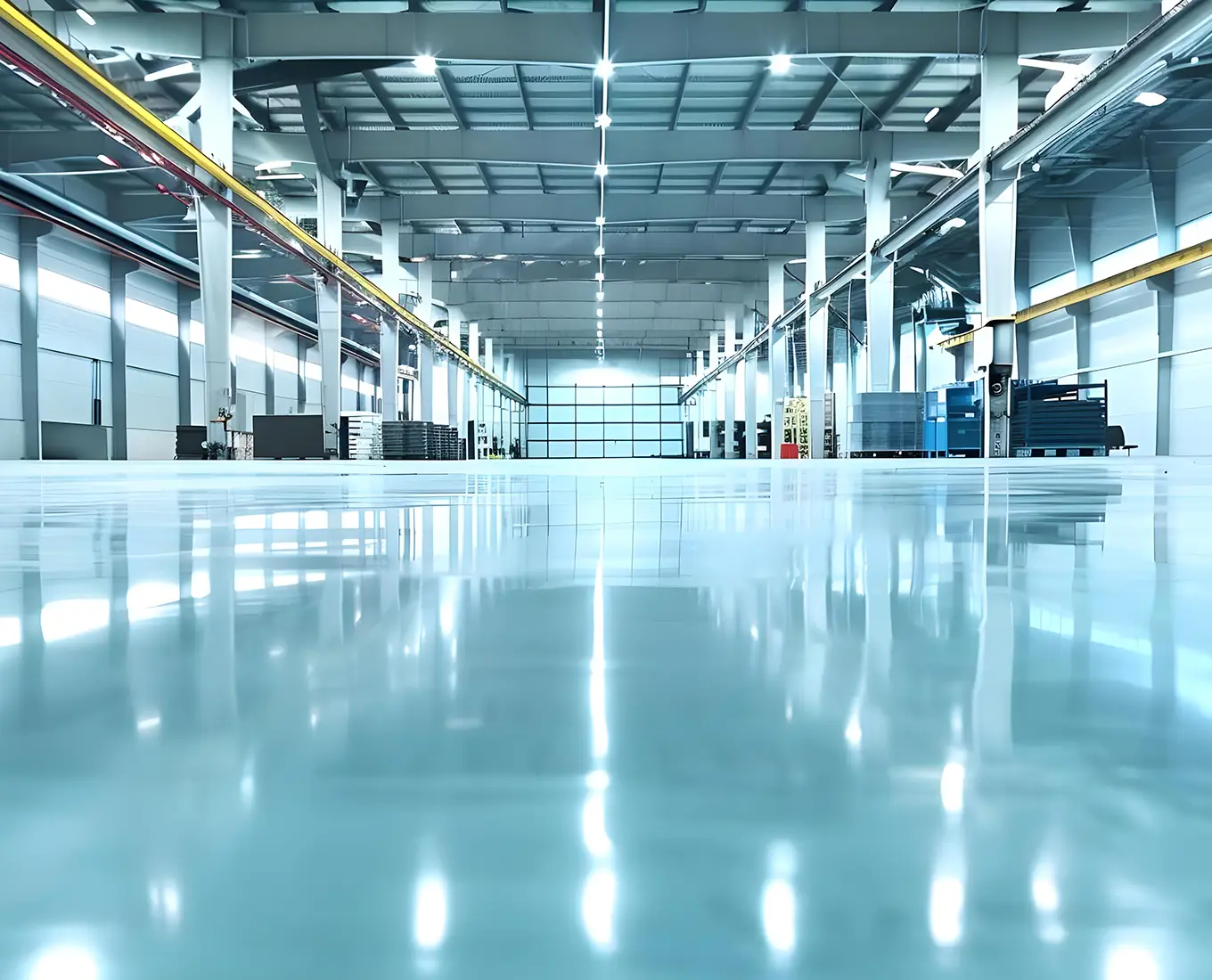 warehouse epoxy flooring in canton ga
