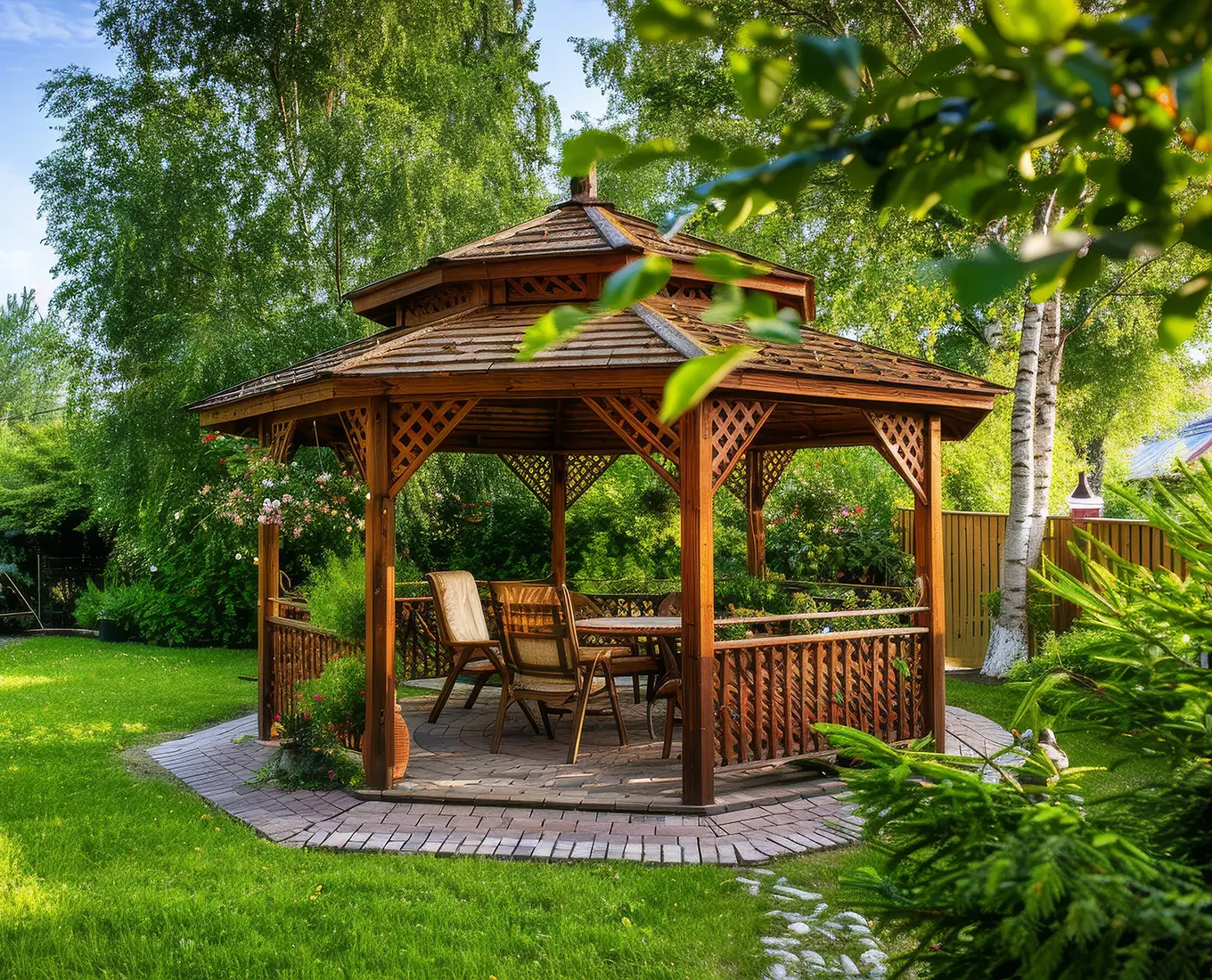 functional backyard space for homes in canton ga