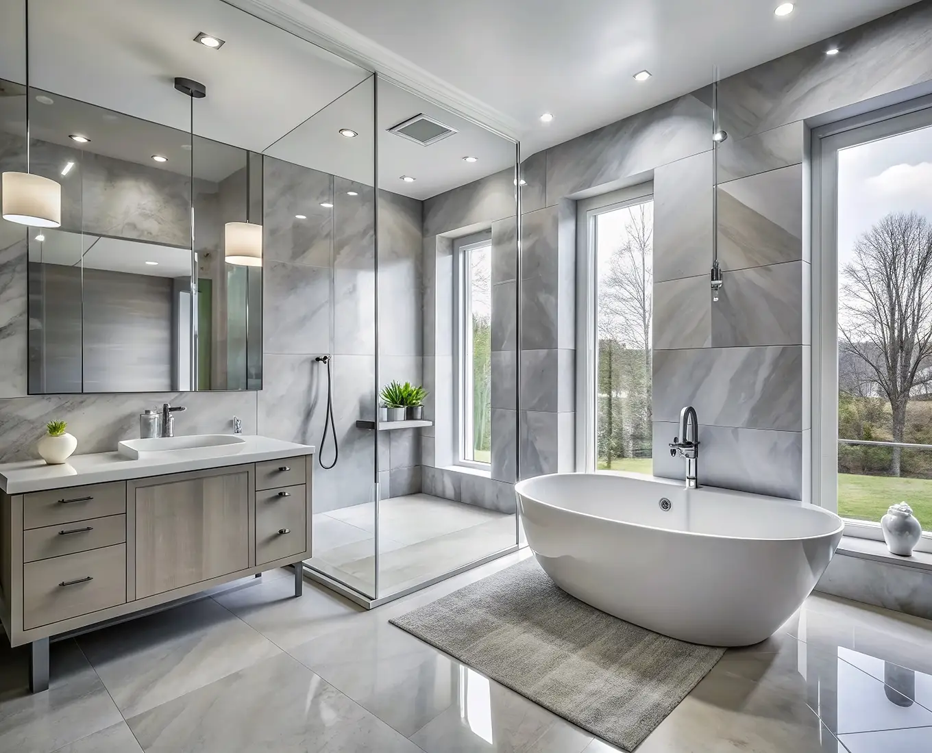Custom Bathroom Design in canton ga