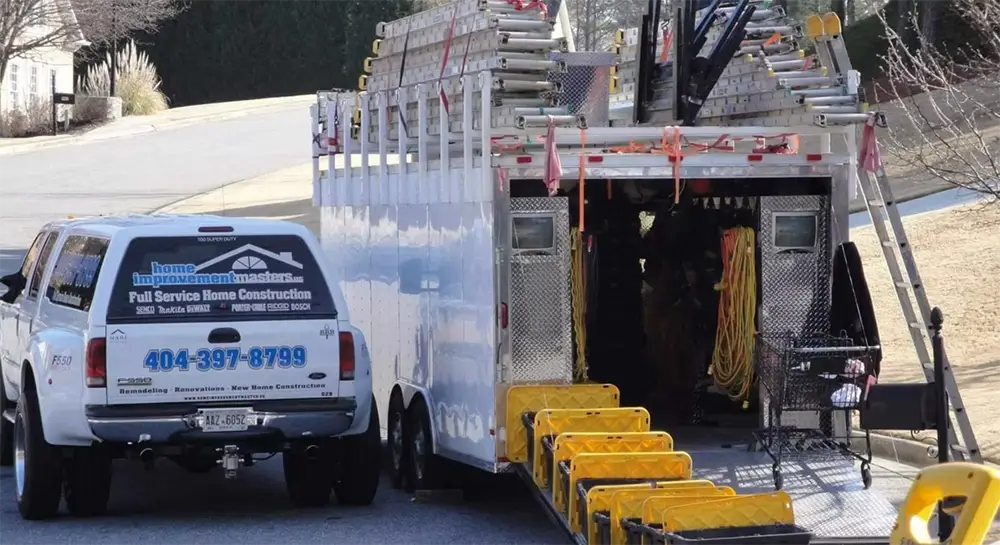 home improvement master truck next big trailer in canton ga