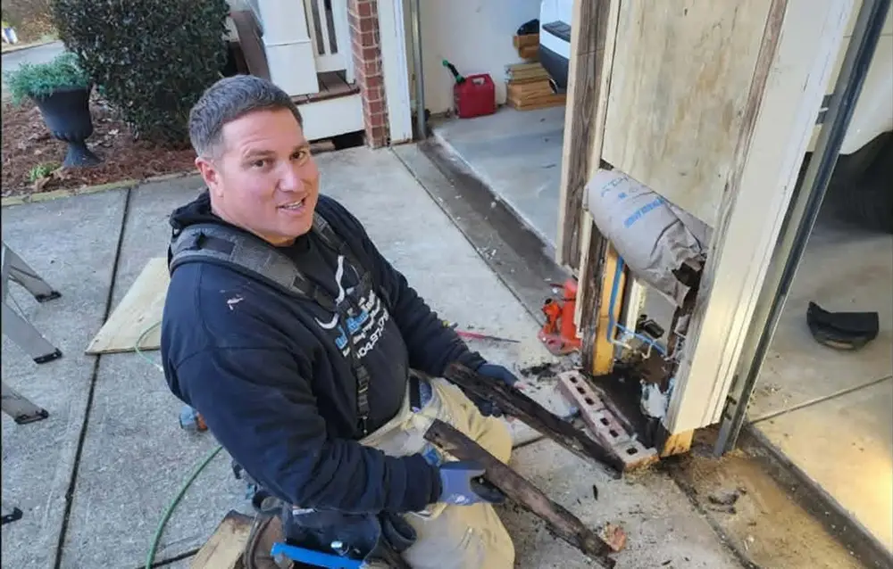 craig working on electrical work for house in canton ga