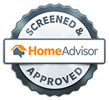 HomeAdvisor Screened and Approved badge for trusted home improvement company in Canton, GA